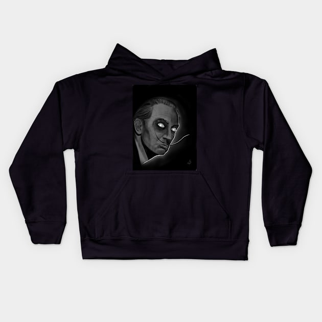 Dali Kids Hoodie by Jakoboc art